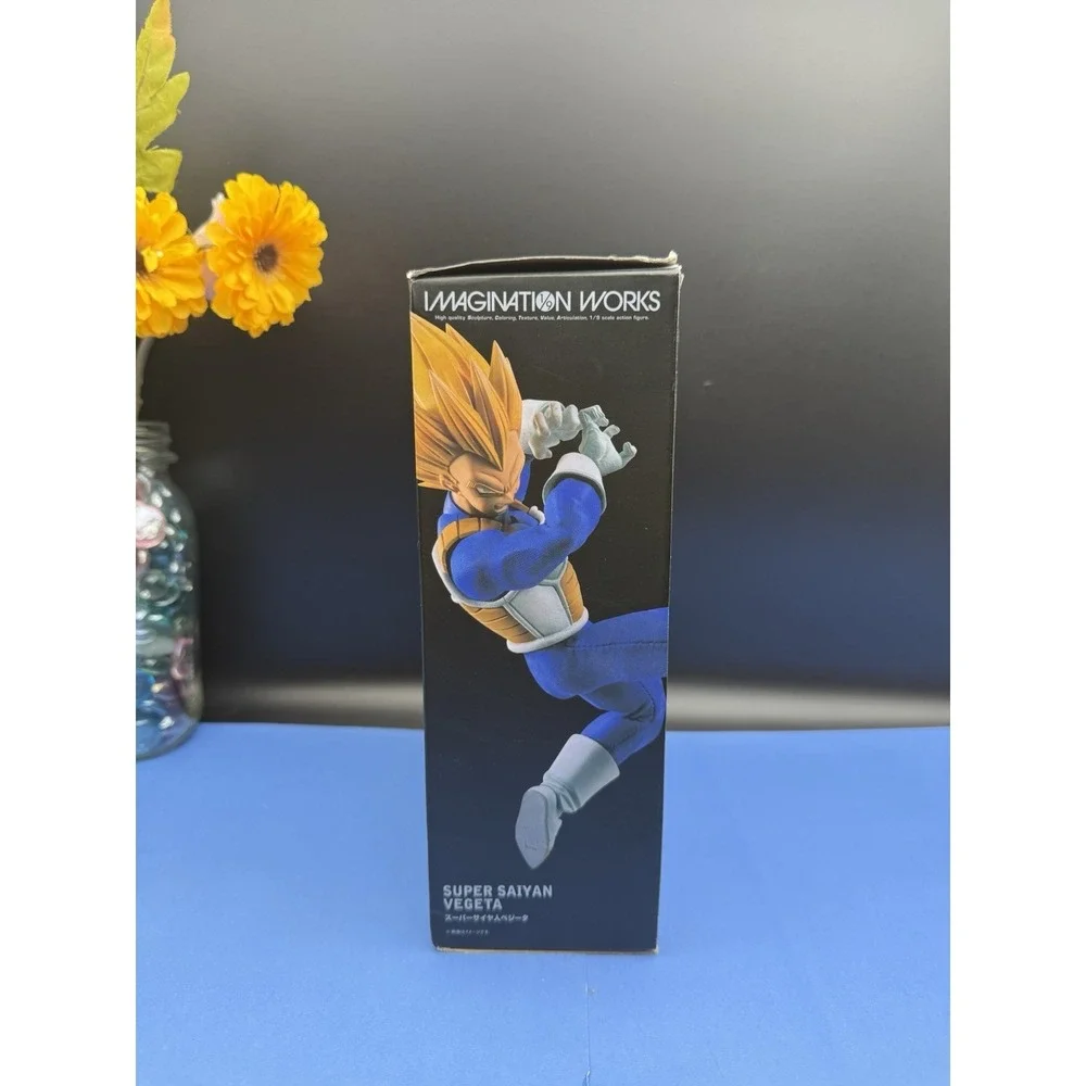 Bandai‎ Spirits Imagination Works Dragon Ball Z Vegeta Action Figure Brand New